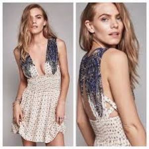 Free People Walking Through My Dreams Mini Dress